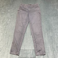 Banana Republic Sloan Pants Womens 4 29x27 Gray Flat Front Casual Streetwear