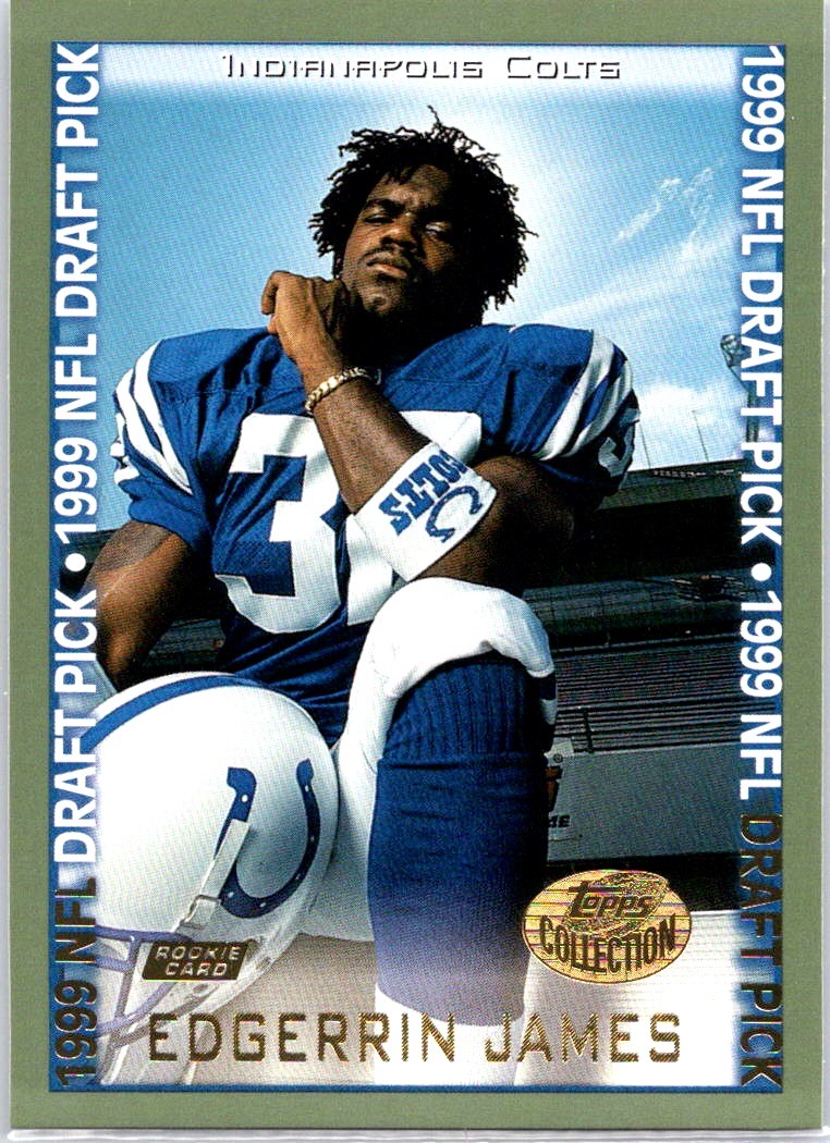 1999 Topps #339 Edgerrin James Topps Collection