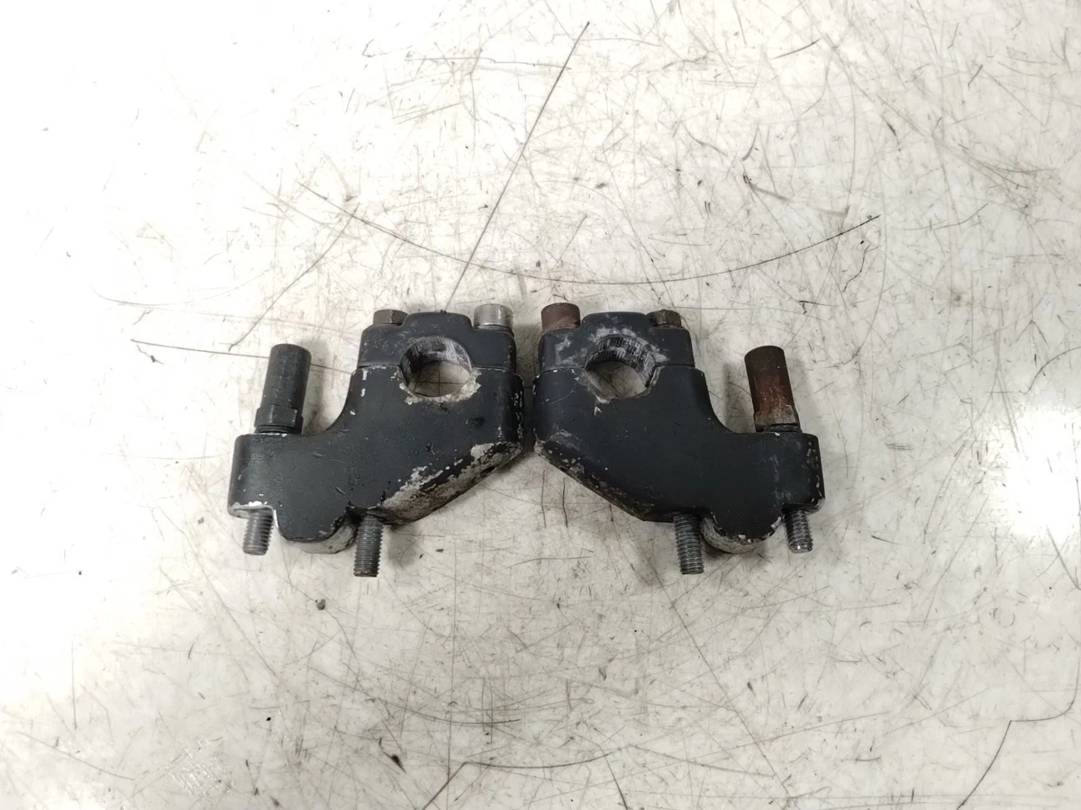 1976 Moto Guzzi Convert V1000 Handlebar Riser Clamps Pair