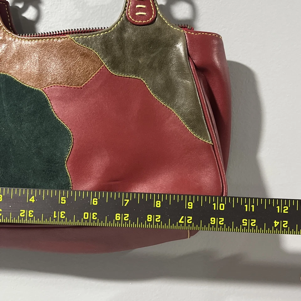 Bolso de Mano ISABELLA FIORE Cuero Rojo Flor Hobo Foto 4 de 4