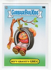 Garbage Pail Kids Kids At Play Base Card #14b Defy Gravity Greg