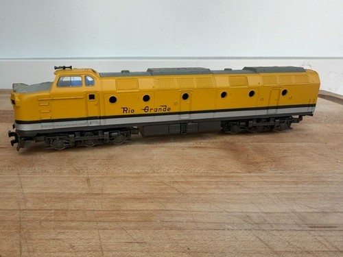 AHM Rivarossi 5050 HO Rio Grande #4001 Krauss Maffei ML-4000 diésel ~ ¡RARO HALLAZGO!! | Condition: Used