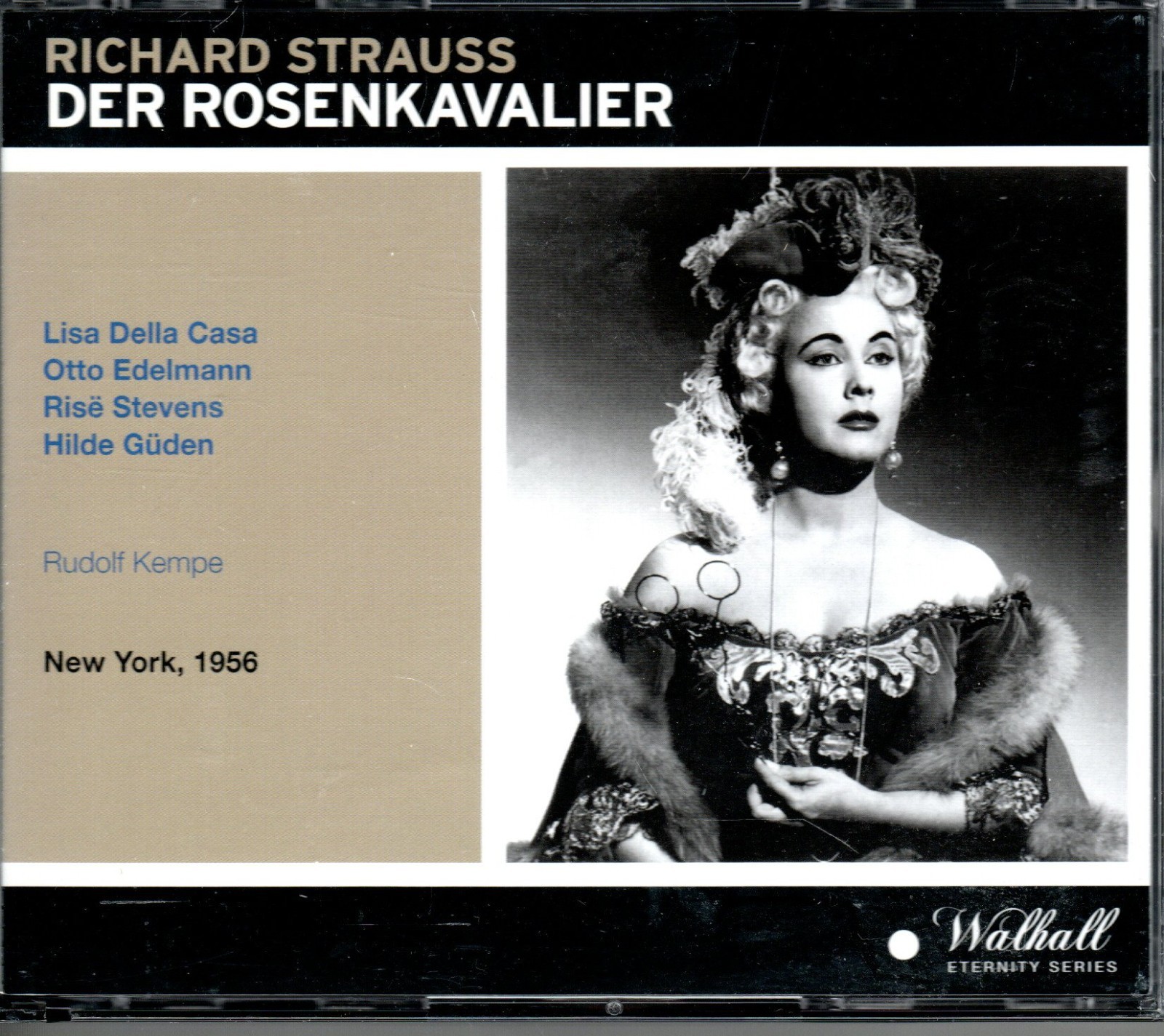 R STRAUSS - DER ROSENKAVALIER - DELLA CASA - EDELMANN - KEMPE - MET 1956