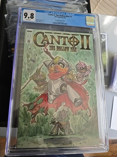 Canto II The Hollow Men #1 CGC 9.8 Peach Momoko Error Edition Variant