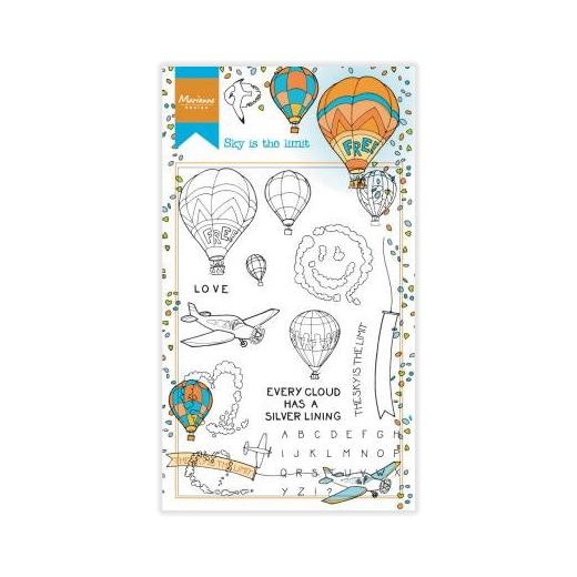 Marianne Design Clear Stamps - Hetty's Sky's the Limit HT1634