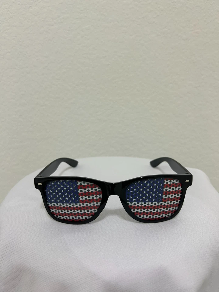 Gafas de sol Bandera de Estados Unidos Patriótica para 4 de Julio, Fiesta Festivales Deportes Foto 4 de 4