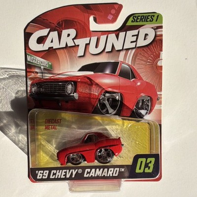 MGA Entertainment '69 Chevy Camaro CarTuned Series 1 Red Diecast Metal 2024