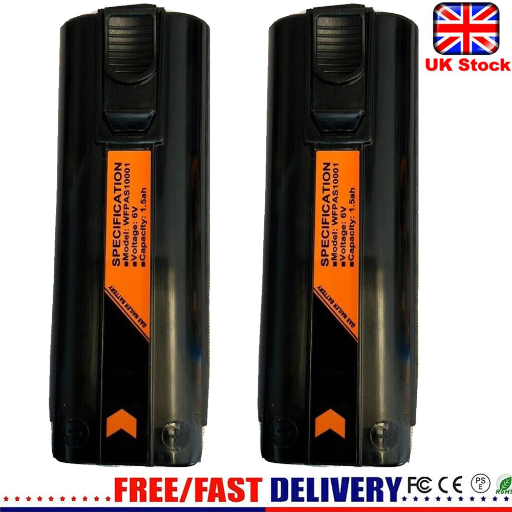 2x 6V 5Ah Ni-MH Battery For Paslode 404717 IM50 IM65 IM250 IM350 404400 Nail Gun