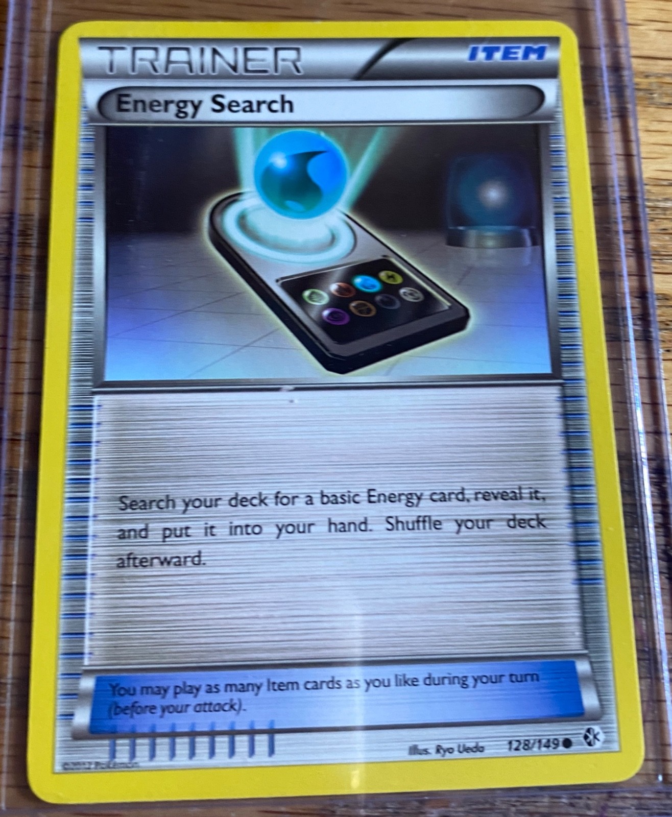 Energy Search 128/149 - Pokemon Boundaries Crossed Common Card