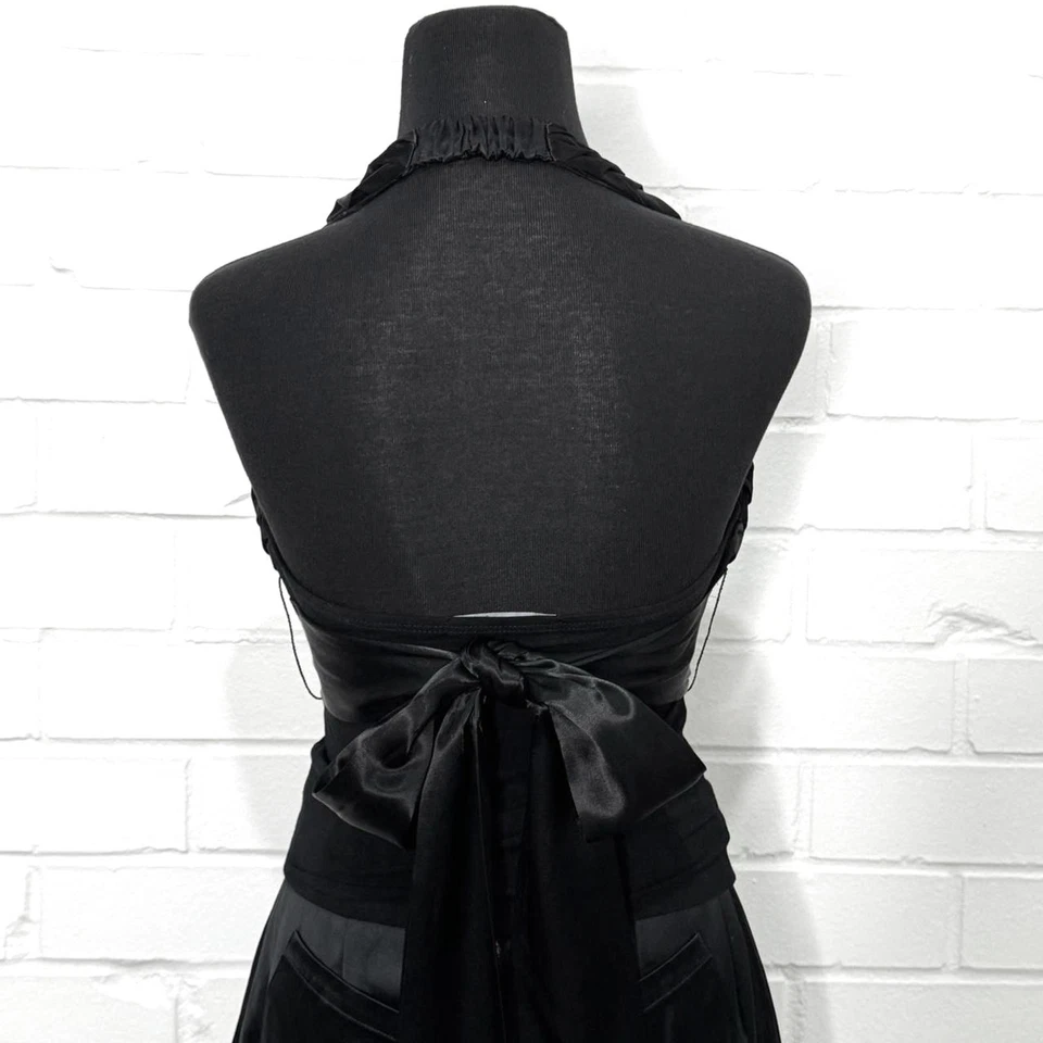 Ultra-Rare Stunning USA Vintage Y2K 'Arden B’ Elegant Halter Neck - image 4 of 4