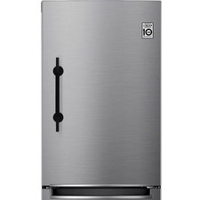 Spidfee 2Pack Magnetic Refrigerator Door Handle with Cover, Fridge Pull Black