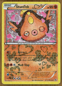 Stunfisk #RC12/RC25 ~ Radiant Collection ~ B&W Legendary Treasures ~ NM/Mint!!