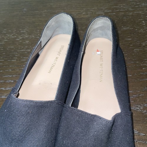 NUOVISSIME espadrillas slip on Stuart Weitzman nere 5,5) - Foto 2 di 6
