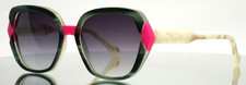 FACE A FACE Gioco 1 4057 Tortoise Green Irise Womens Sunglasses 55-18-144 B:47 A