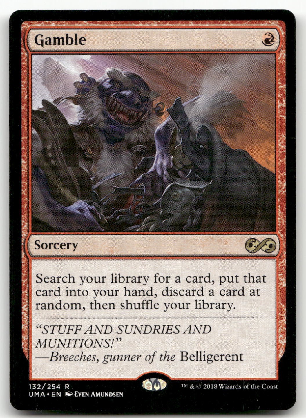 Gamble #132 (NM) Ultimate Masters UMA Magic MTG