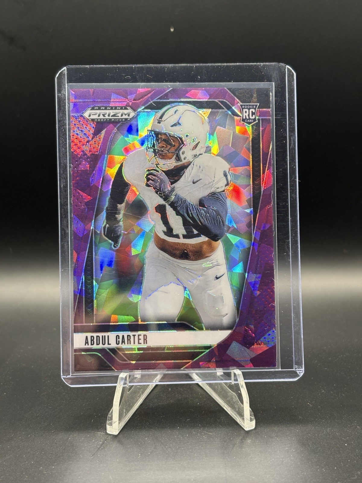 2025 Panini Prizm Draft Picks - Abdul Carter #102 - Purple Ice /199 (RC)