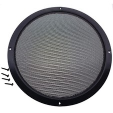 2 Pack 8 Inch Speaker Grills Cover Metal Mesh Grill Horn METAL-8 INCH, Black