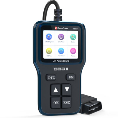 Bosscomm IFIX501 Code Reader OBD2 Scanner Check Engine Fault Diagnostic Tool