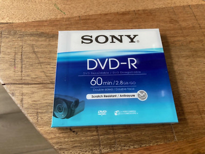 Sony DVD-R 60min ,2.8GB  DMR60B/X fur Videocamera's!