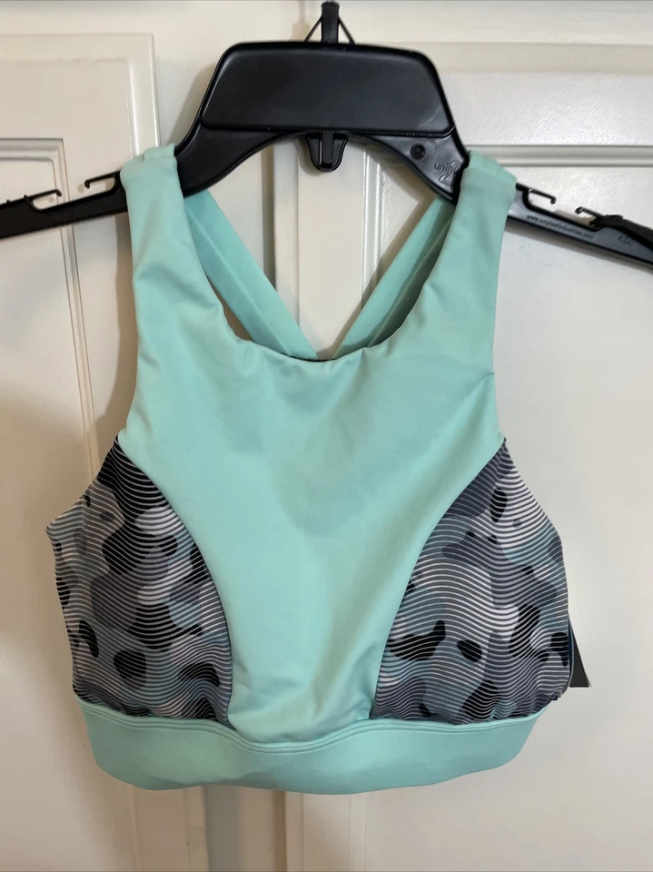 Top deportivo/de baño para mujer TYR gris/como nuevo Lavare Amira talla pequeña Foto 4 de 4