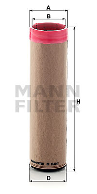 MANN-FILTER CF 1141/2 Filtro aria secondaria per BELARUS,CASE IH