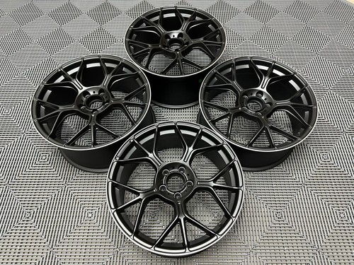 19" AMG GT Style Alloy Wheels Gloss Black Polished Mercedes E Class W205 W213 - Picture 5 of 9