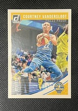 2019 Donruss WNBA Courtney Vandersloot Press Proof /199 SSP NY Liberty #20