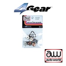 Auto World 4Gear Armature 6 Pack : 1:64 / HO Scale Slot Car