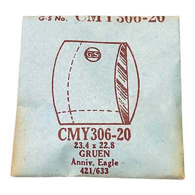 Germanow-Simon Mach (GS) CMY306-20 Watch Crystal 23.4x22.8 Germanow-Simon Mach (GS) CMY306-20 Watch Crystal 23.4x22.8