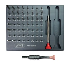 Watch Screwdriver WMT MT-3902 Set of 56Pcs with Stand Watchmakers Tool Kit