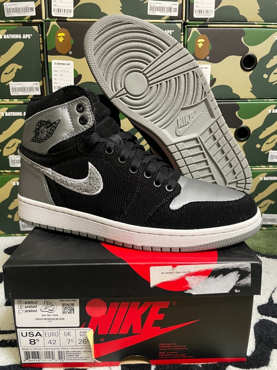 Air Jordan 1 Retro High Aleali May Satin Shadow AJ5991 062 USED (9