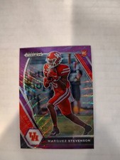 2021 Panini Prizm Draft Picks - Purple Wave Prizm #122 Marquez Stevenson (RC)