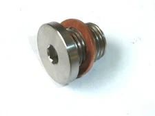 M12 x 1.25mm Oxygen o2 Lambda Sensor blanking Plug Cap TITANIUM Ti grade 5