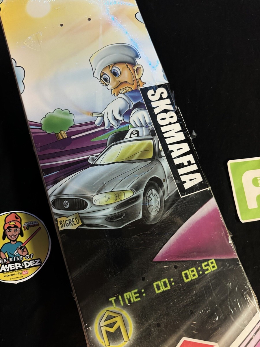 SUPER RARE Jamie Palmore SK8MAFIA Skateboard Deck Mario Kart Pro