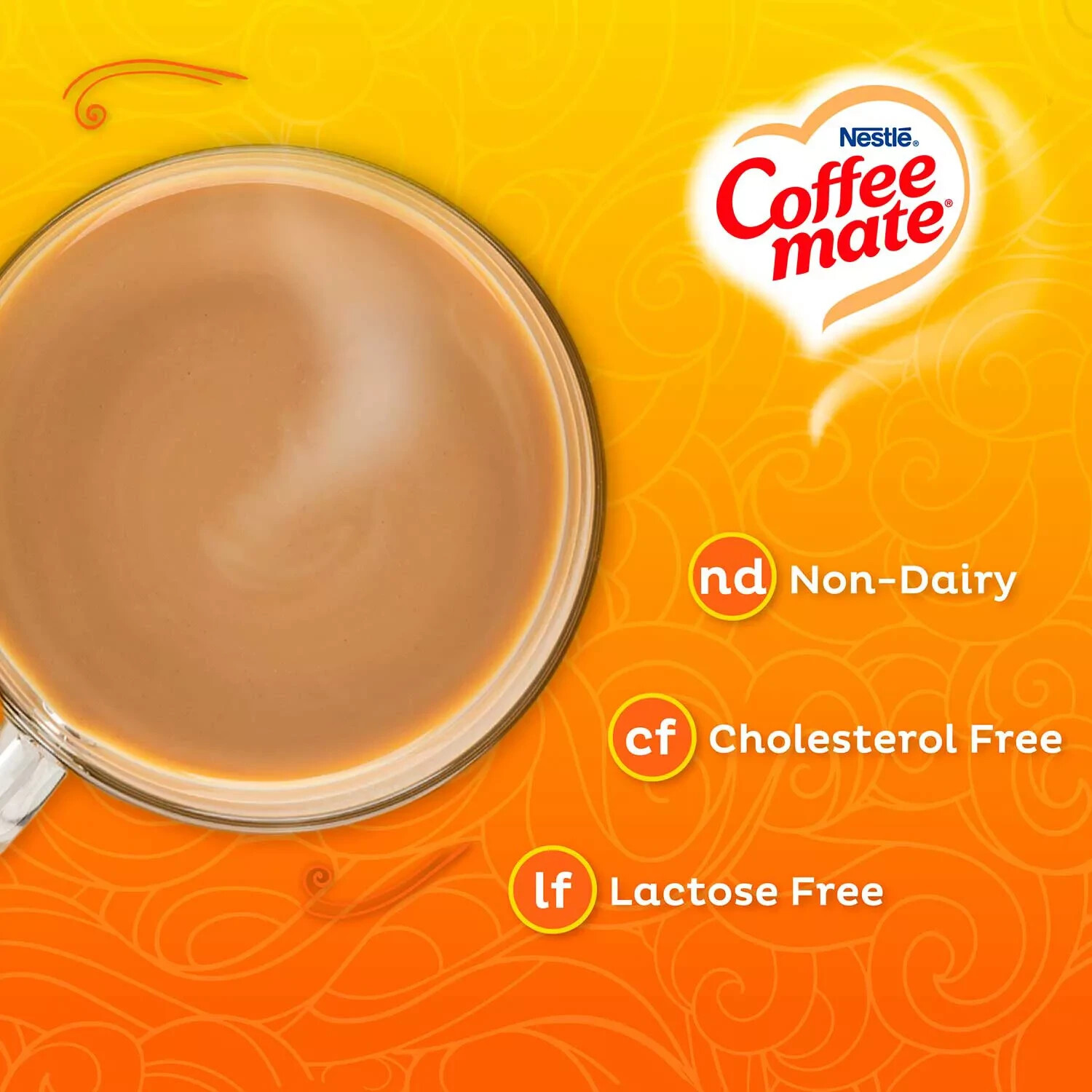 Coffee-mate Creamer, Hazelnut, 180 ct.