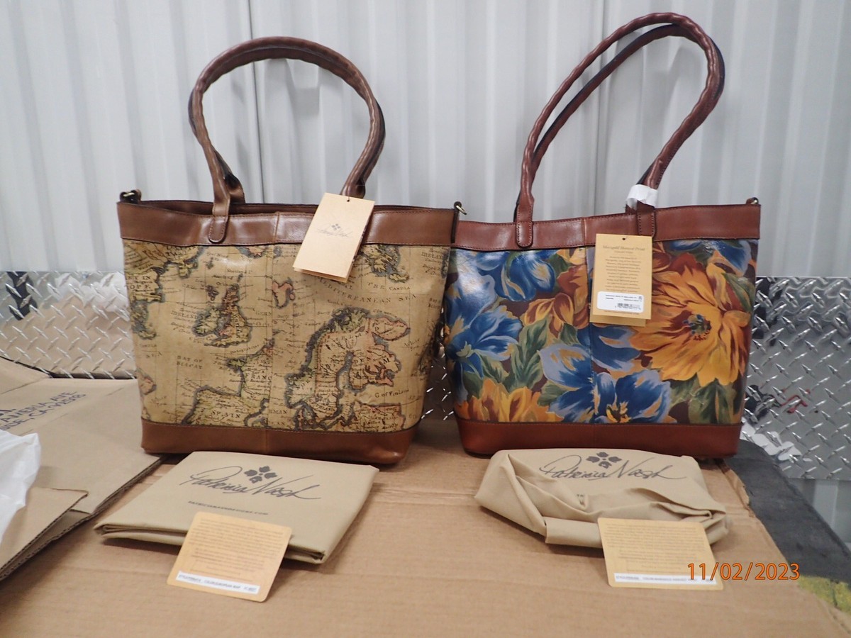 Patricia Nash convertible leather bag/purse Patricia Nash Milania Convertible Leather Satchel | HSN main image 3