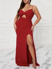FASHION NOVA Maxi Dress Red size 1XL