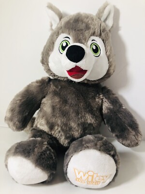 Build a Bear Great Wolf Lodge - Wiley the Wolf - 16'' Plush - Retired