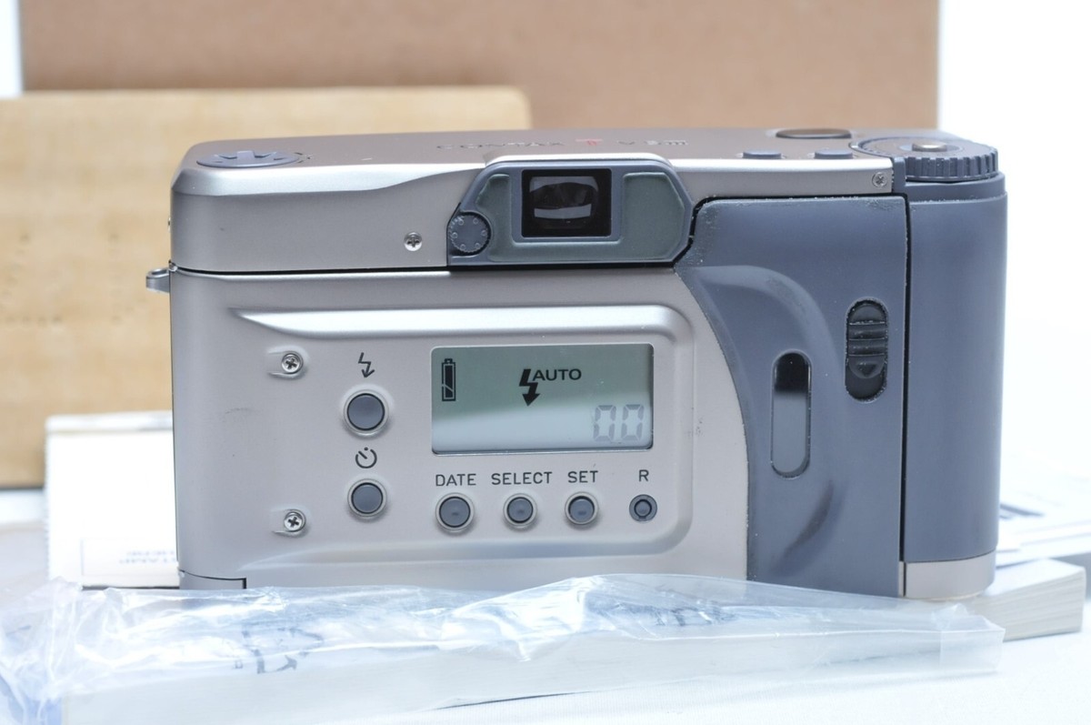 Contax TVS III Silver 35mm Point & Shoot Film Camera 018428 Contax TVS III Silver 35mm Point & Shoot Film Camera 018428