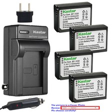 Kastar Battery AC Travel Charger for Samsung BP1030 BP1130 Samsung NX300 Camera