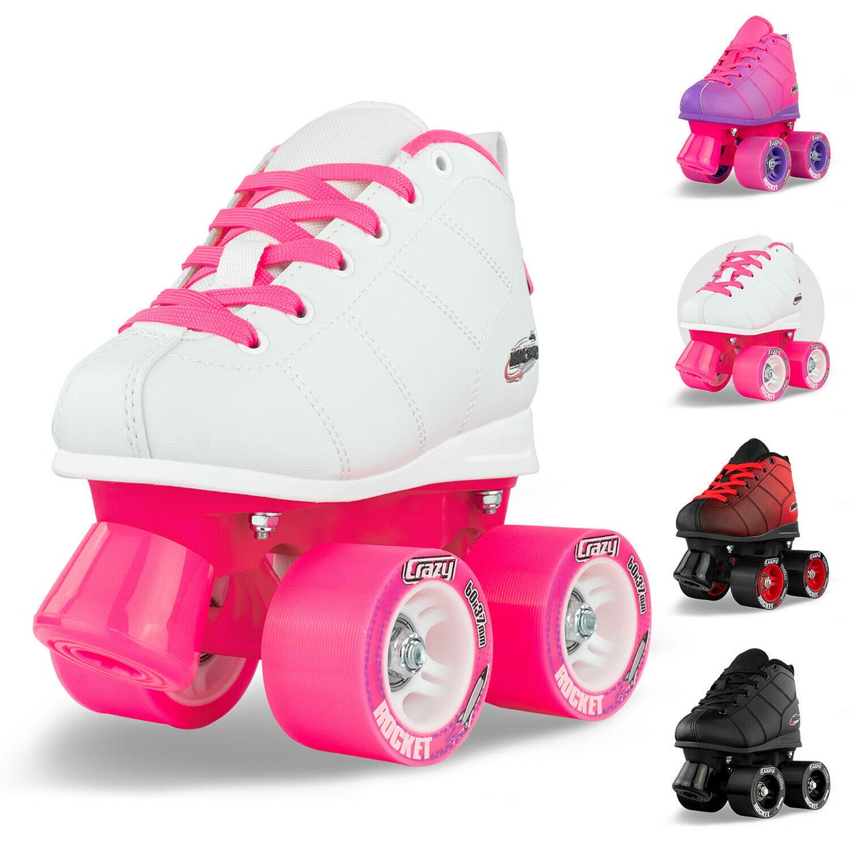 Crazy Skates Rocket Roller Skates - Men's Quad Skates