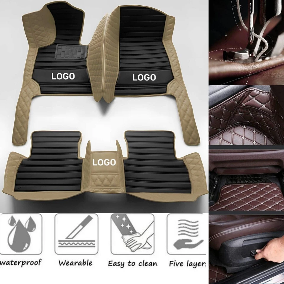 For Infiniti JX35 EX35 EX37 FX35 FX37 FX45 FX50 Car Floor Liners Mats Front Rear - Изображение 4 из 4