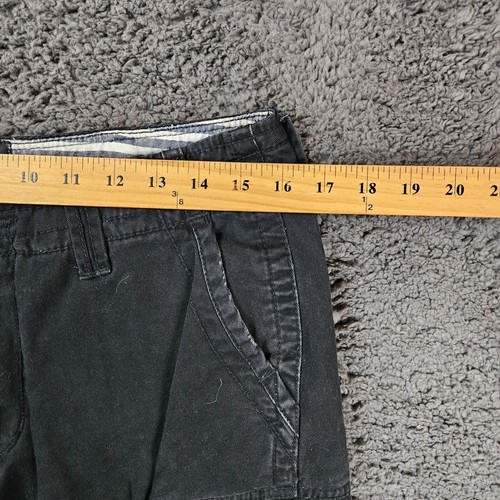 Hurley Cargo Shorts Men Size 30 Black Cotton Outdoor Hiking Casual - Picture 3 of 9