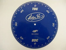 Motion Pro Degree Wheel Engine Timing for Harley Davidson