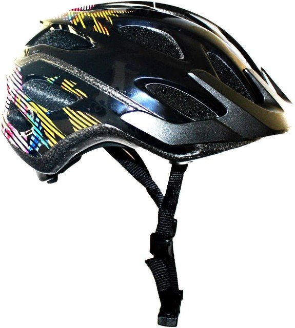 chrome bicycle helmet
