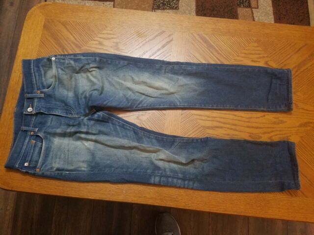 Levis 511 Slim fit Tapered Jeans 32x34 Mens Distressed Faded Look Denim Jeans. | eBay