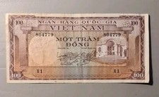 South Vietnam  100 dong 1966 P-18 Banknote