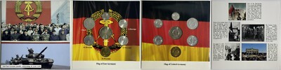 East German Germany Deutschland Democratic Republic 1972 - 90 7 Coins Mint Set