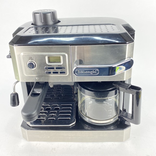 Delonghi BC0330T Combination Drip Coffee and Espresso Machine Black