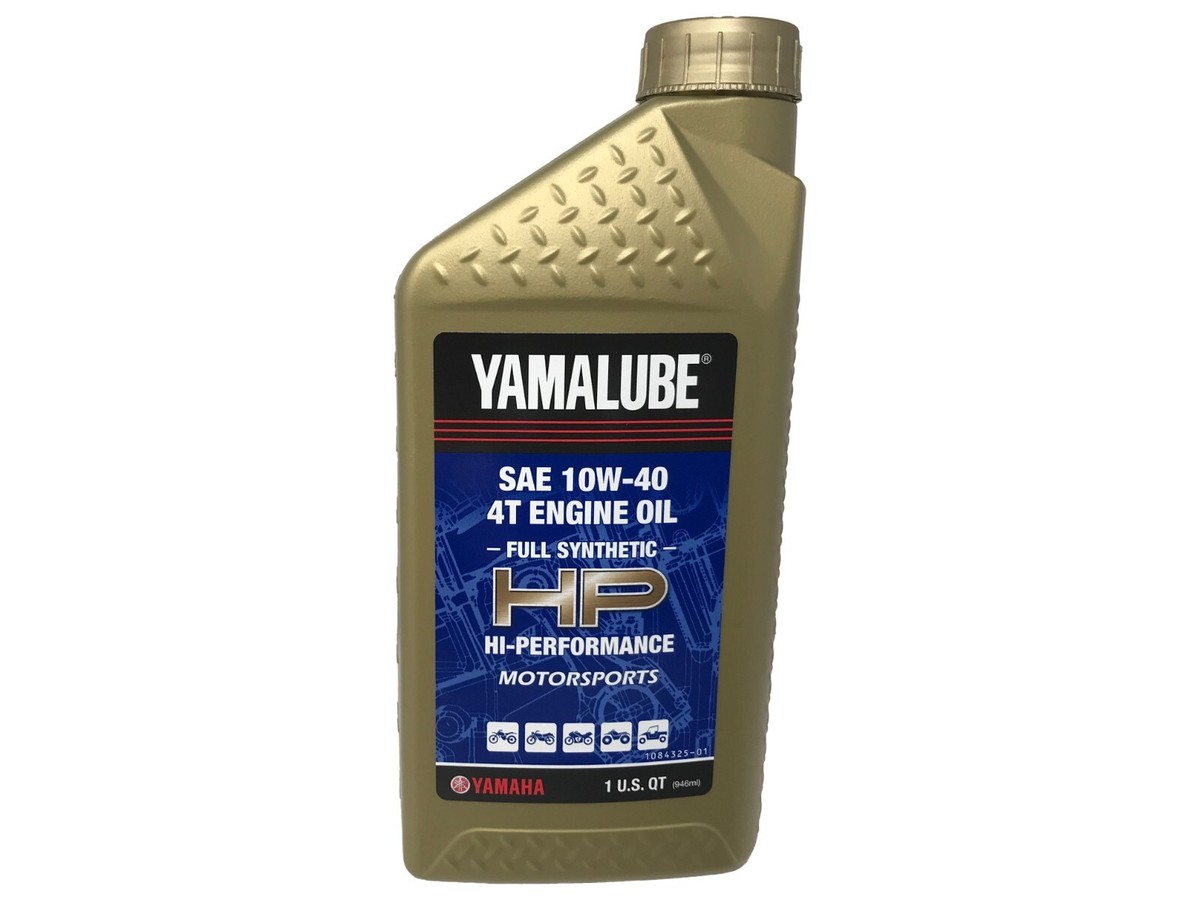 Yamaha Genuine OEM Yamalube Full Synthetic 10W-40 Oil LUB-10W40-FS